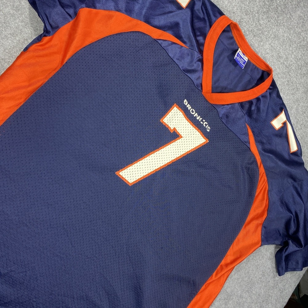 Denver Broncos John Elway HOF #7 Champion Jersey Football NFL XXL Blue Orange